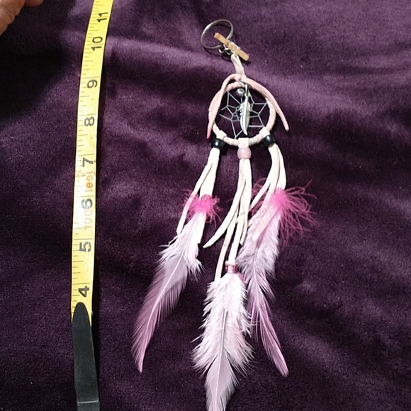 Mini pink dream catcher - Picture 3 of 3